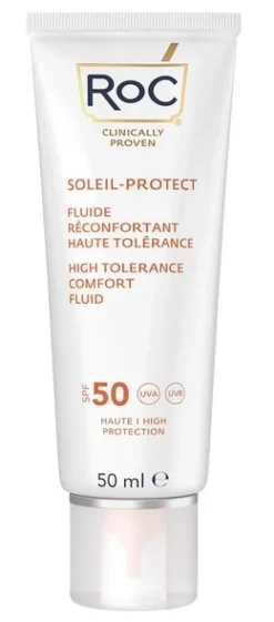 Protection Solaire Visage Haute Tolérance SPF50