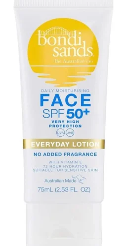 Protection Solaire Visage SPF 50+ Sans Parfum