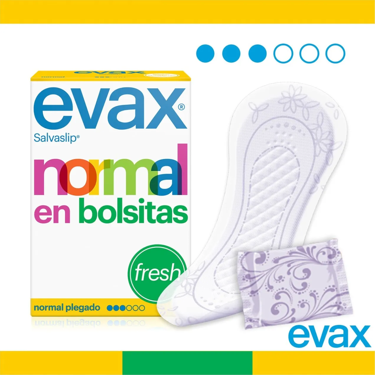 Protège-Slip Normal Fresh en Sachets