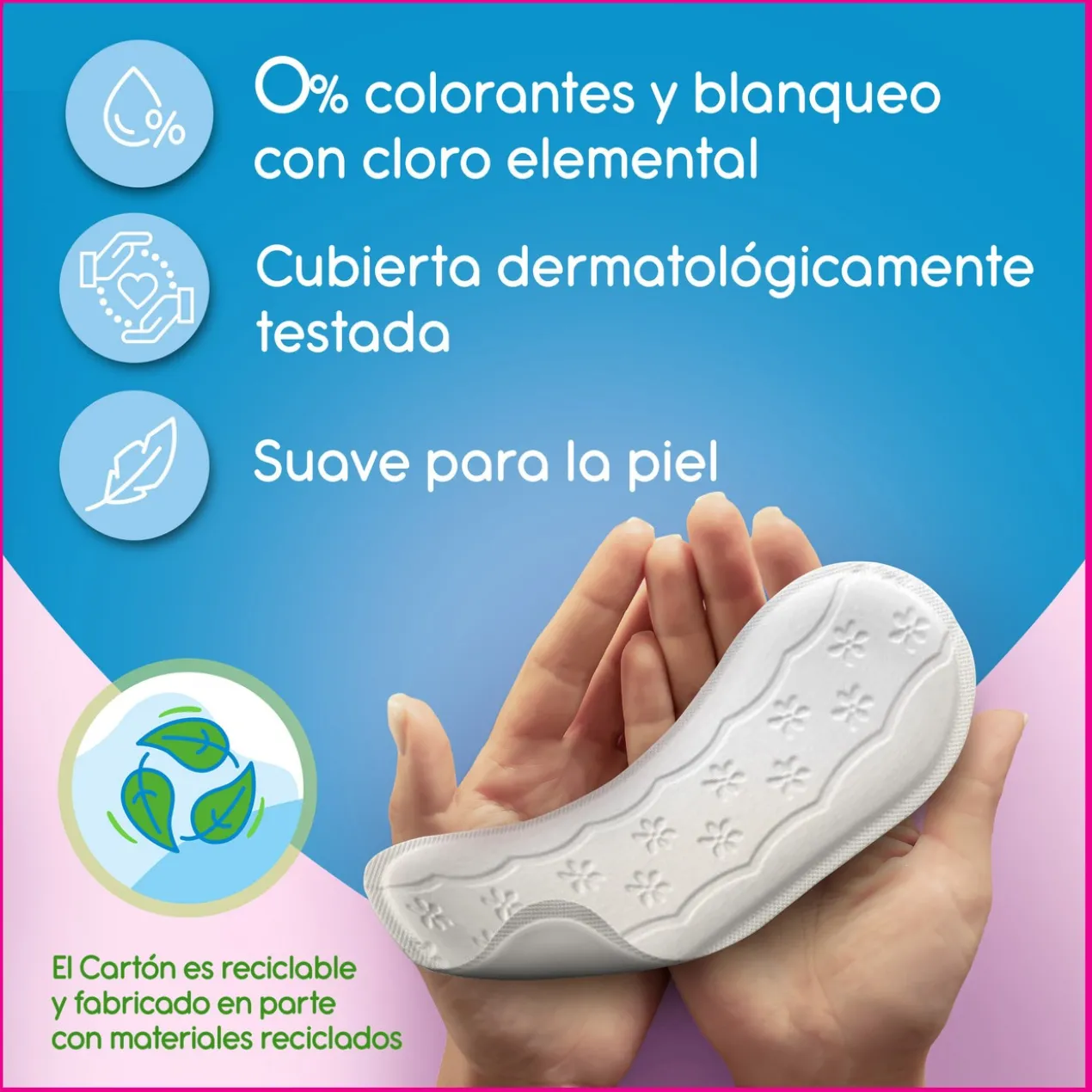 Protège-slips Cotton Feel fraîcheur naturelle absorption normale