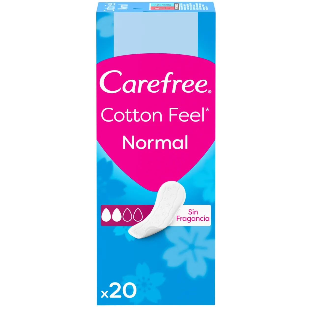 Protège-slips Cotton Feel sans parfum absorption normale Perfect Fit