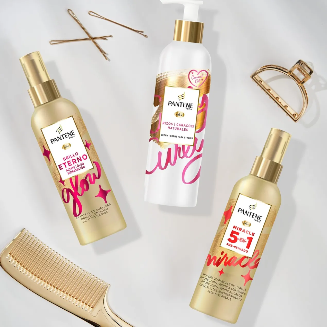 Pro-V Crème Nutritive pour Cheveux Bouclés avec Mouvement