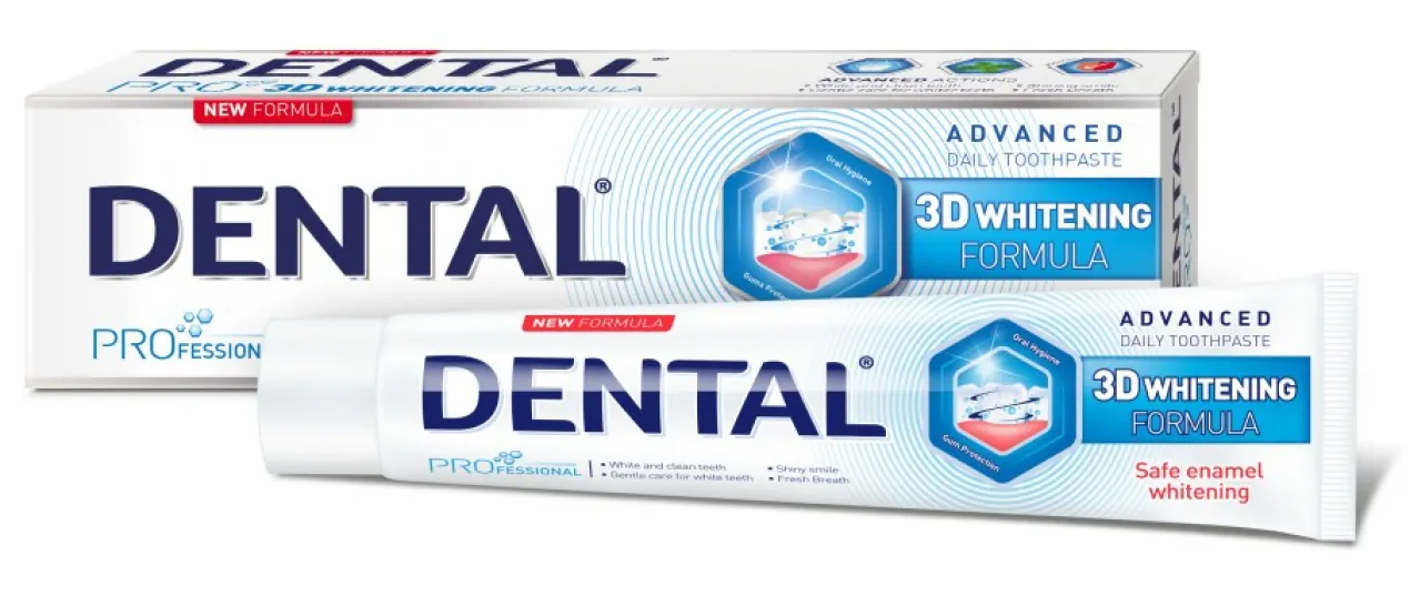 Pâte dentifrice 3D Whitening