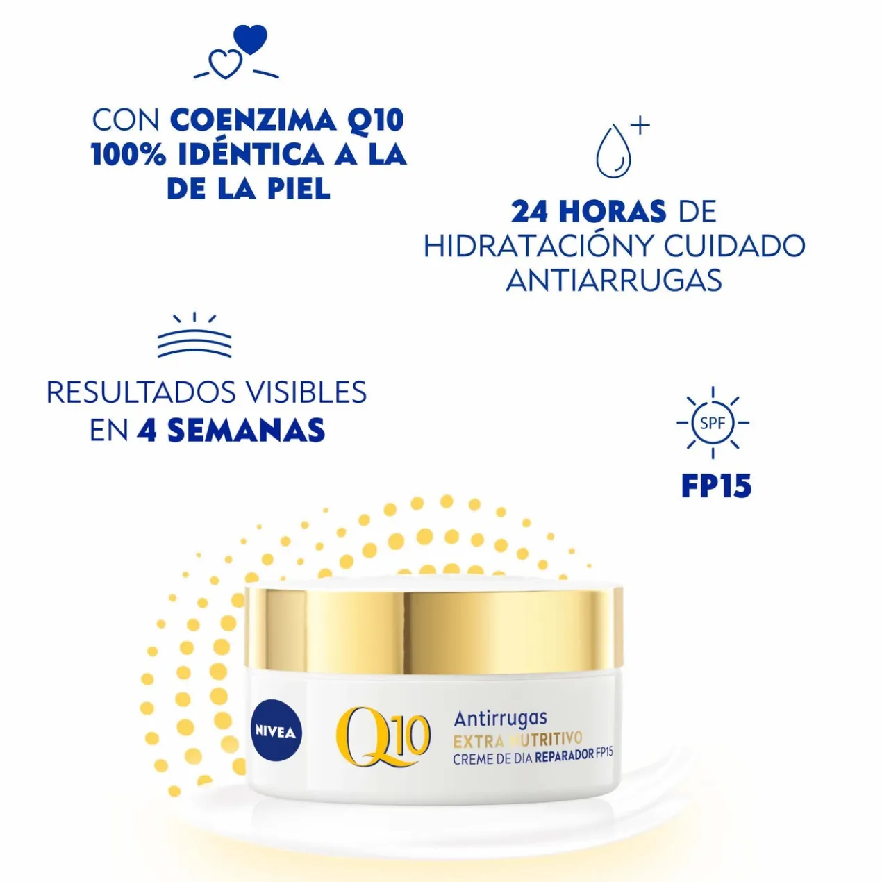 Q10 Anti-Rides Extra-Nutritive Crème de Jour FPS15
