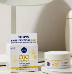 Q10 Power Crème Jour Anti-Rides et Fermeté Peau Normale FPS15