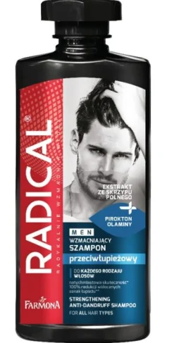 Radical Men Shampoing Antipelliculaire Fortifiant