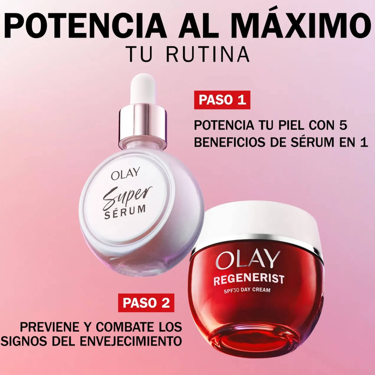 Recharge Olay Regenerist Crème de Jour SPF30