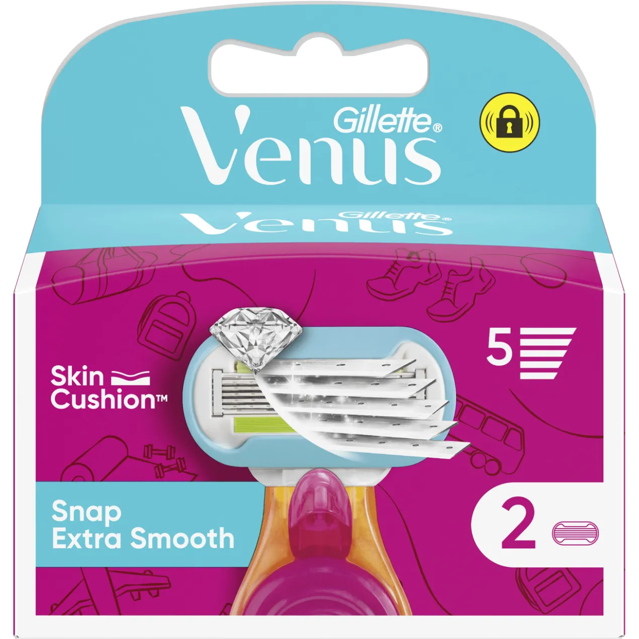 Recharges Venus Snap Extra Smooth