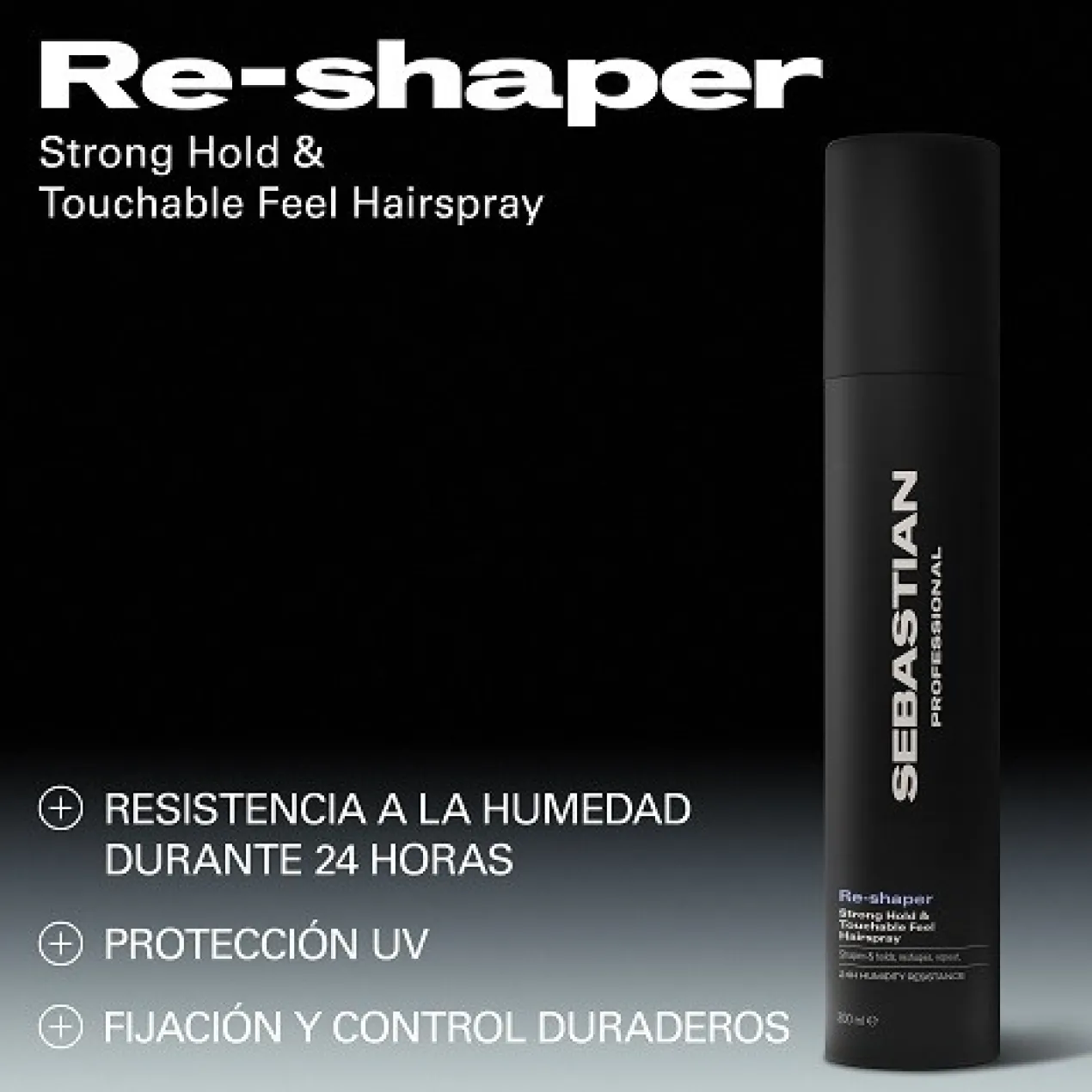 Reshaper Laque Fixation Forte et Toucher Doux