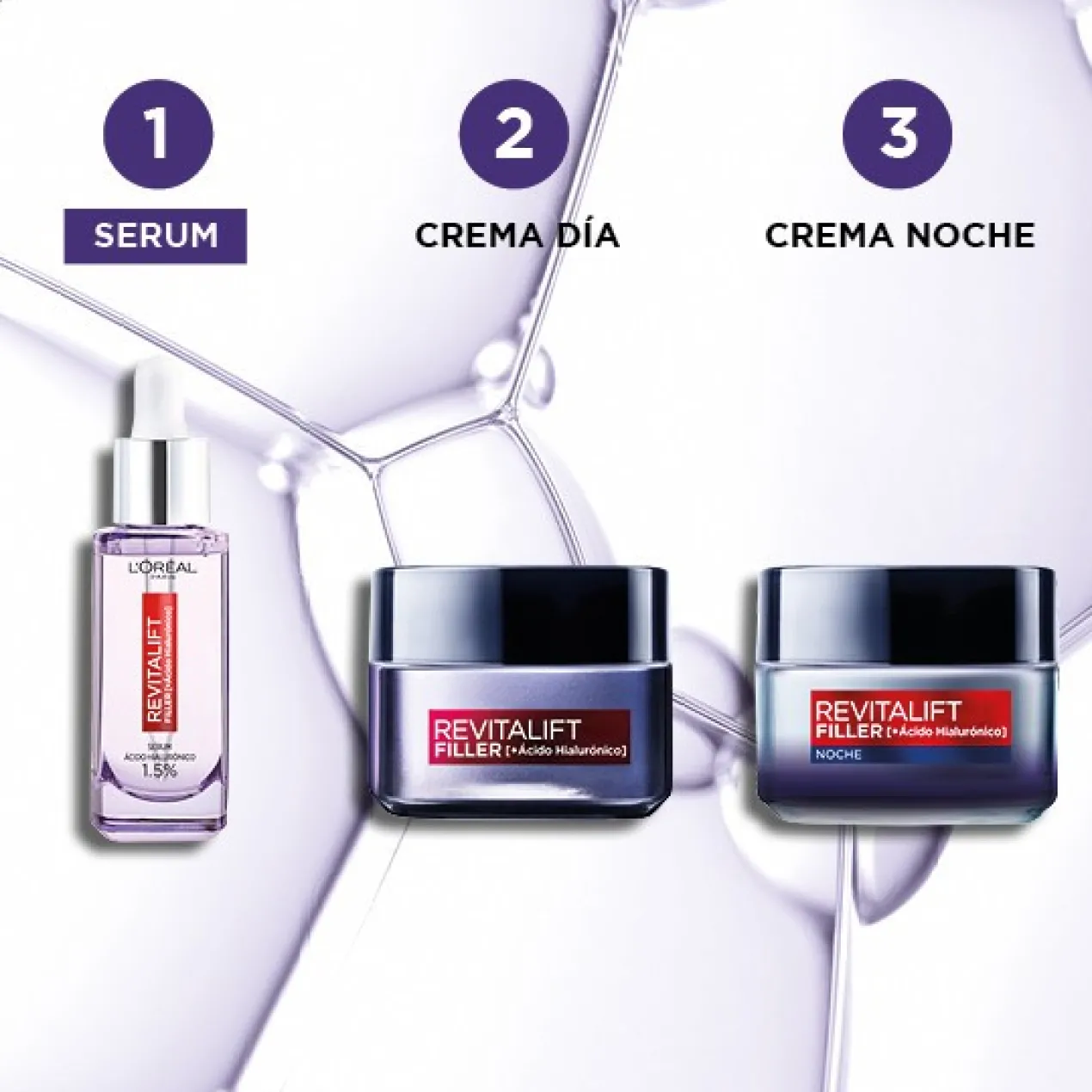 Revitalift Filler Acide Hyaluronique Nuit