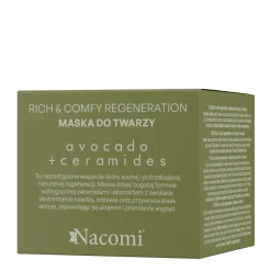 Rich & Comfy Régénération Avocat Masque Visage