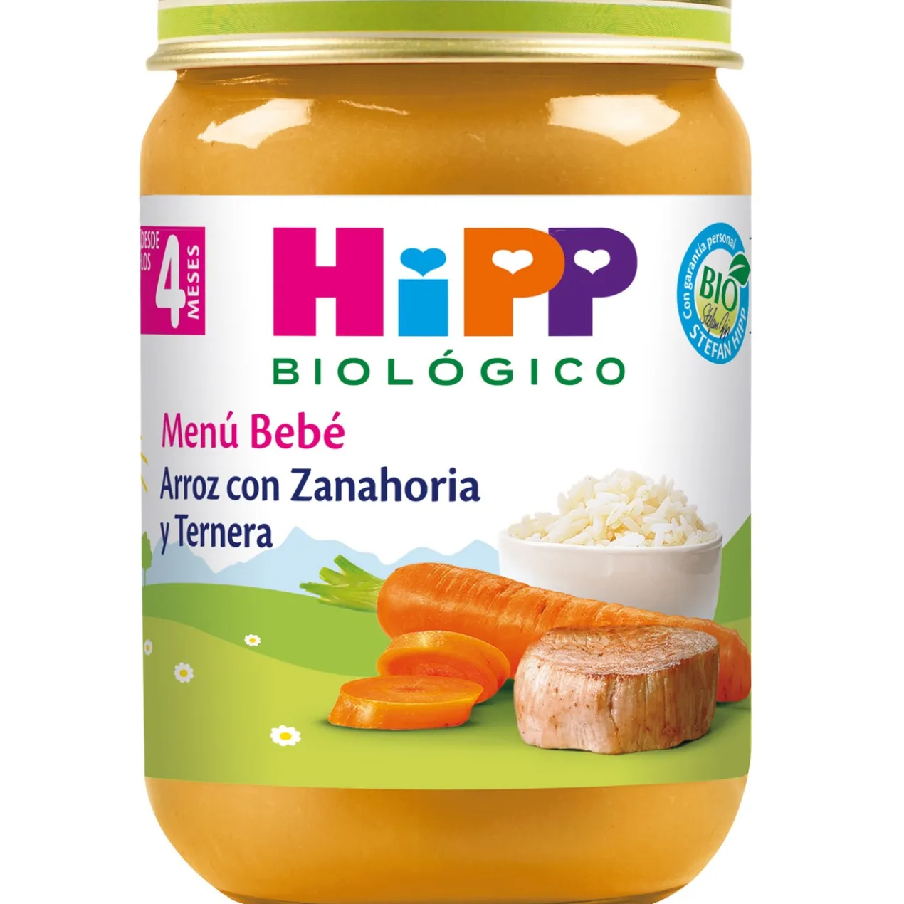 Riz à la Carotte et au Bœuf +4 Mois