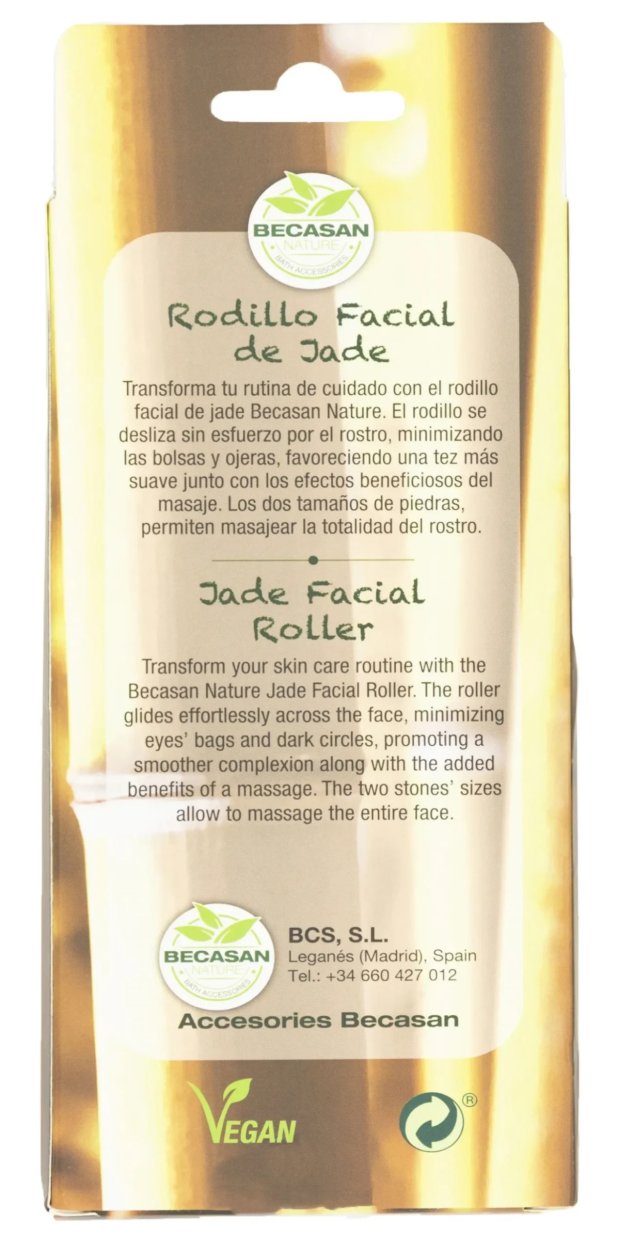 Rouleau visage en jade