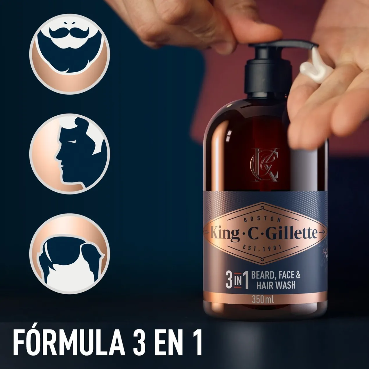 Routine Parfaite pour la Barbe King C. Gillette