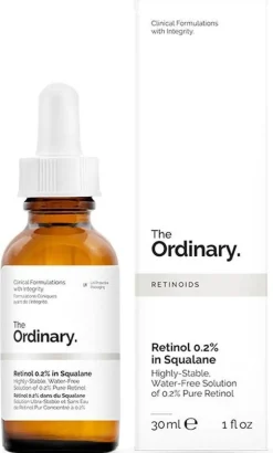 Rétinol 0,2% dans du Squalane Sérum Visage Anti-âge