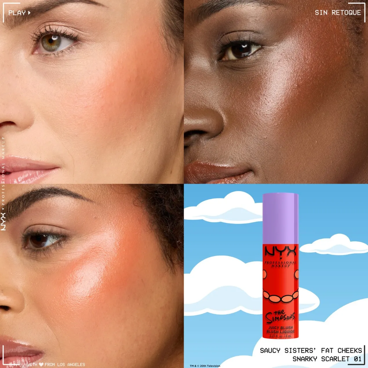 Saucy Sisters Blush Liquide Snarky Scarlet
