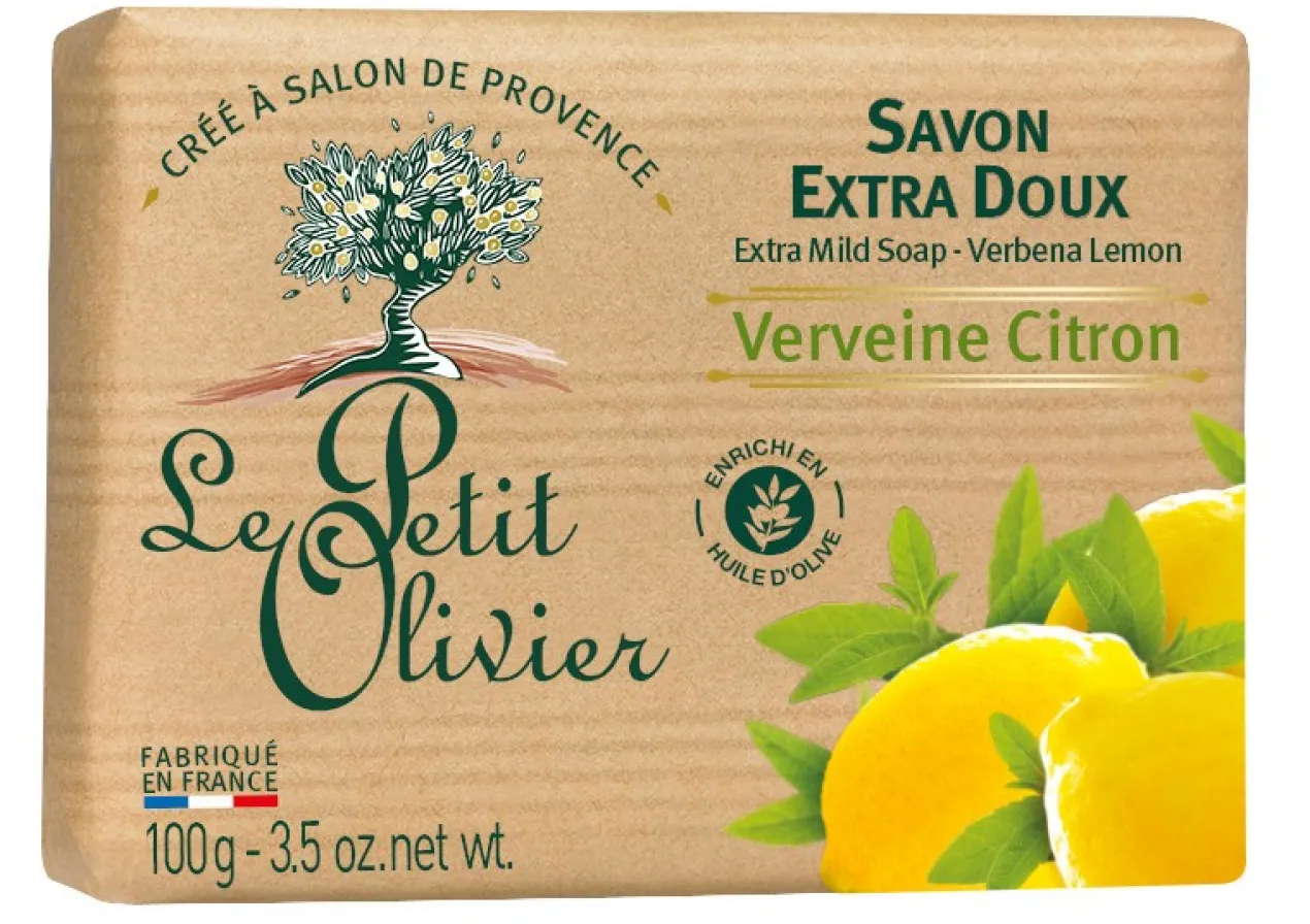 Savon extra-doux Verveine & Citron
