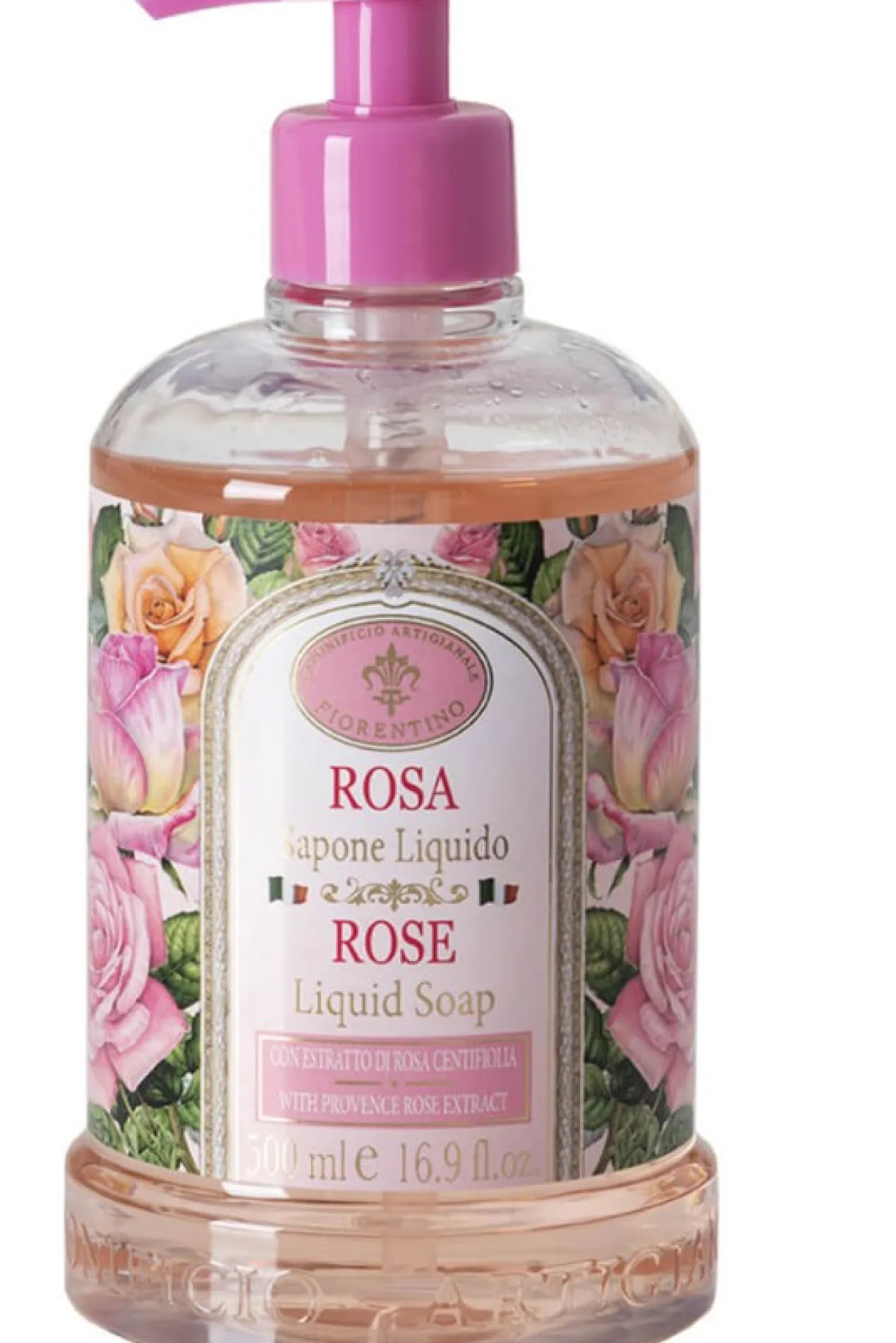 Savon Liquide à la Rose 100 % Végétal