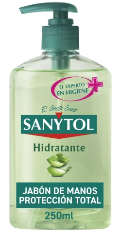 Savon mains hydratant antibactérien