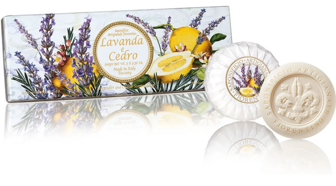 Savon pour les mains Capri Lavande & Cèdre
