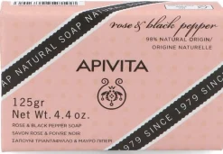 Savon Rose et Poivre Noir