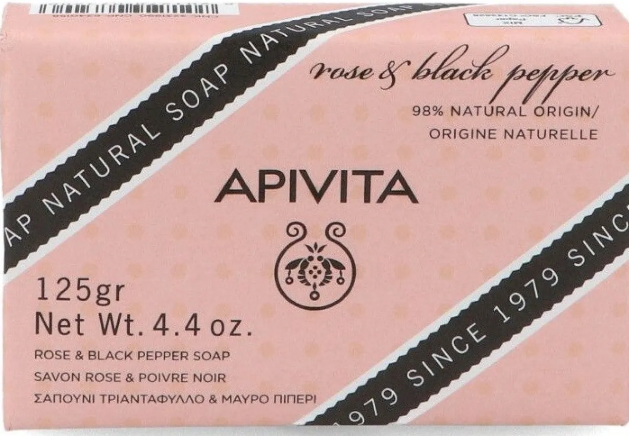 Savon Rose et Poivre Noir