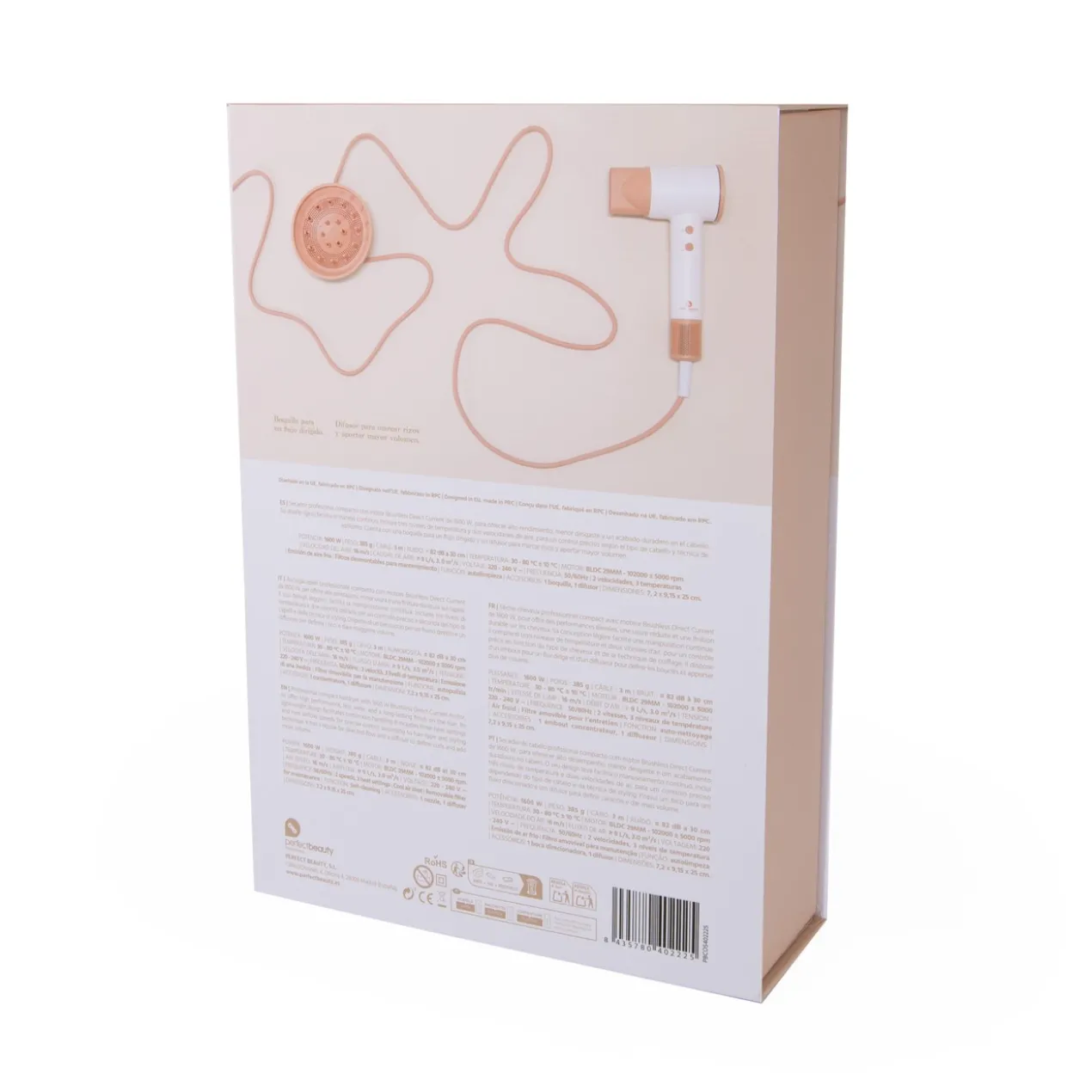 Sèche-Cheveux Professionnel Compact Eloria