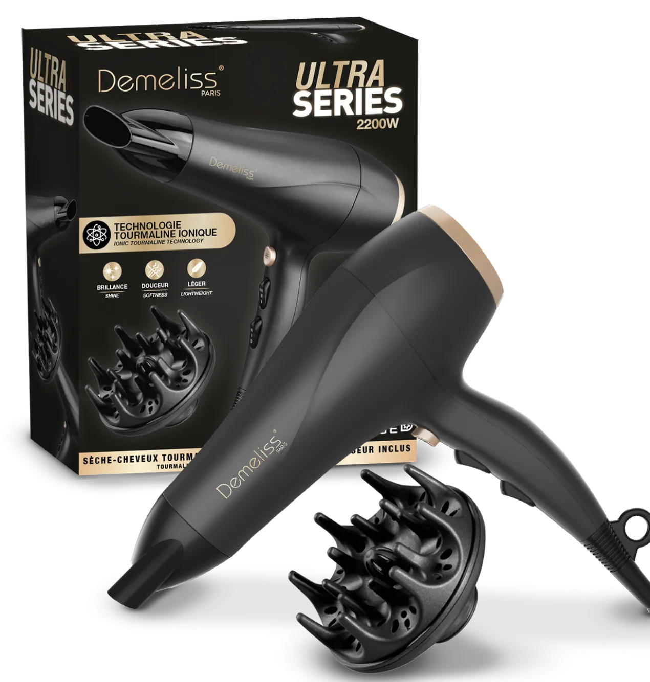 Sèche-cheveux Ultra Series 2200W + Concentrateur