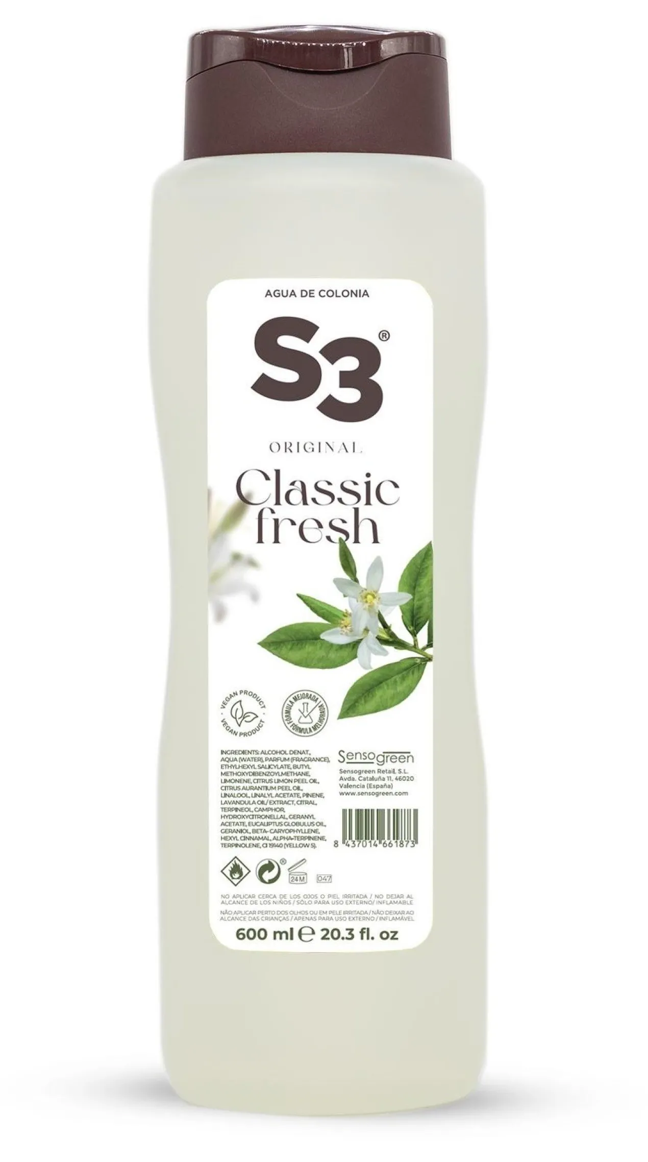 S3 Eau de Cologne Classic
