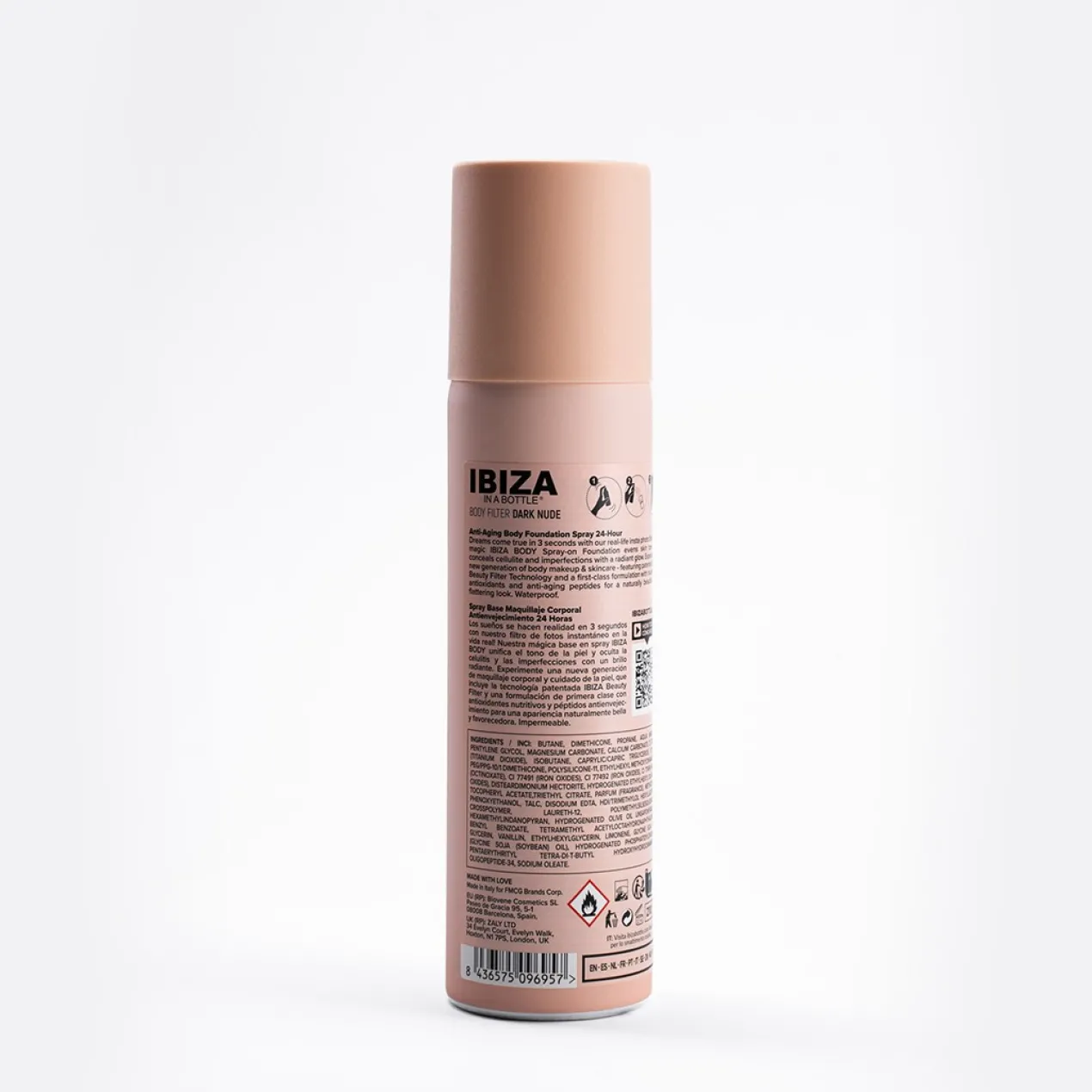 3-Sec Body Filter Dark Nude Jambes & Corps