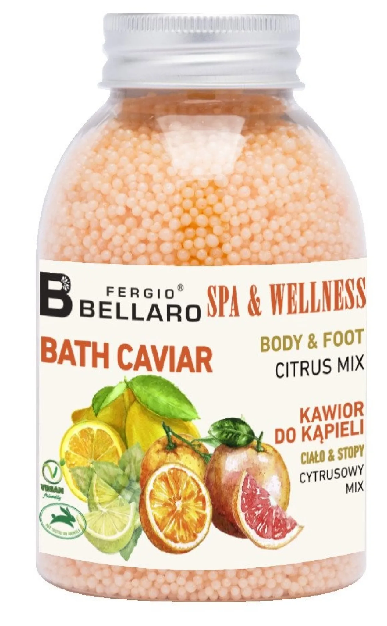 Sel de bain avec Arôme à bambou et citron