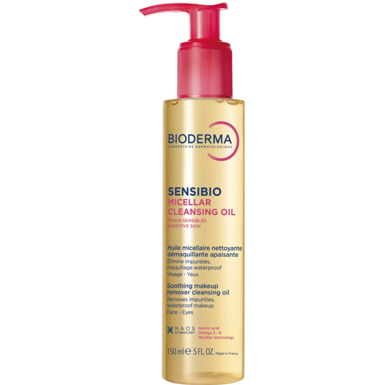 Sensibio Huile Micellaire Nettoyante