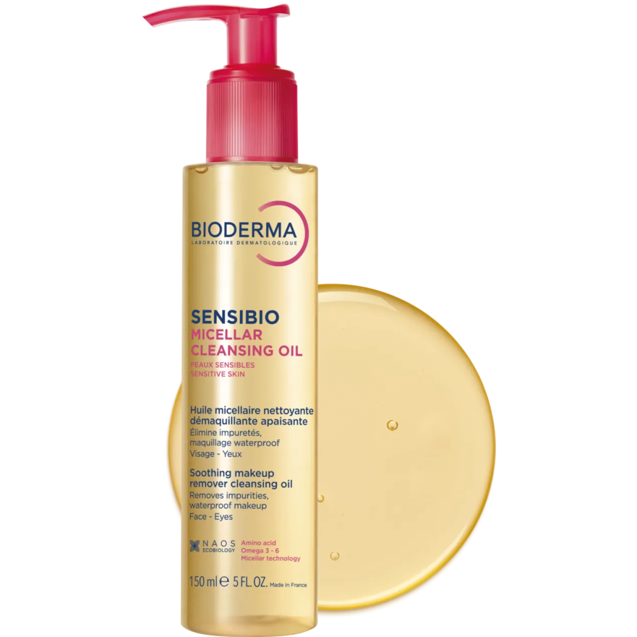 Sensibio Huile Micellaire Nettoyante