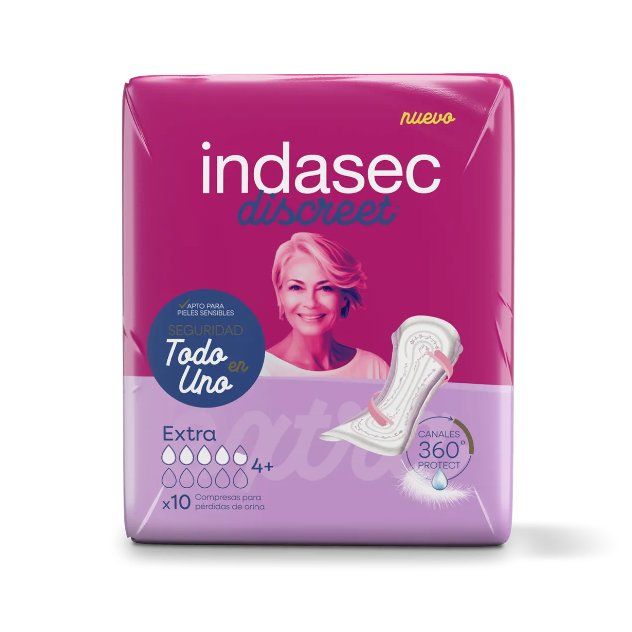 Serviettes hygiéniques Discreet Extra