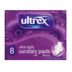 Serviettes Hygiéniques Ultra Night avec Ailes