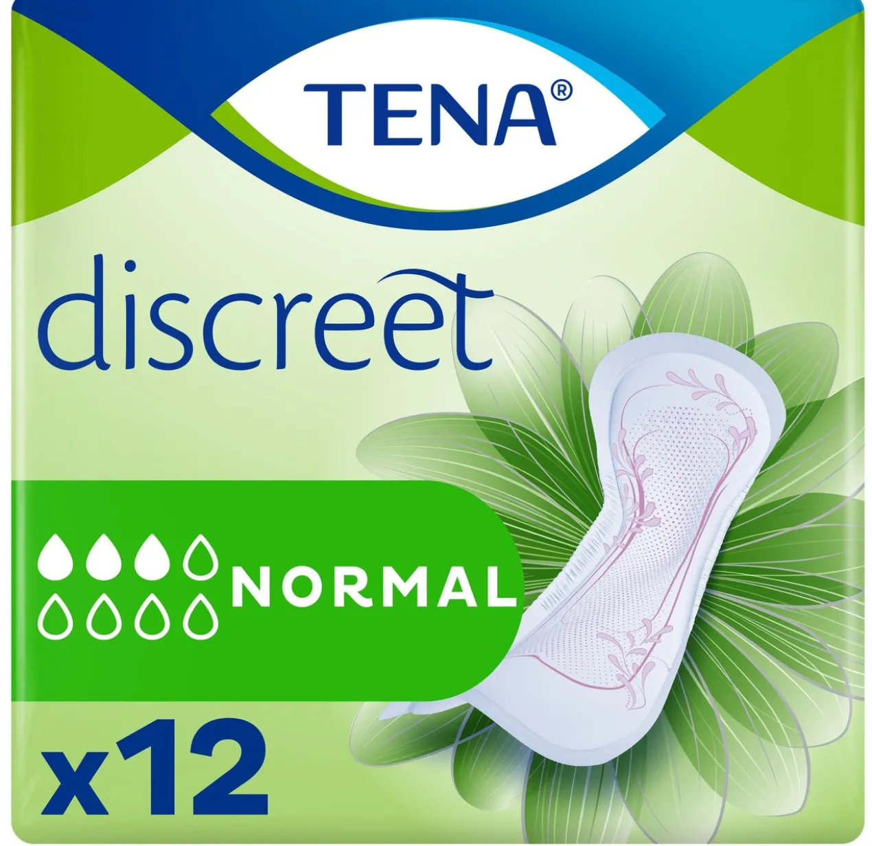 Serviettes pour Incontinence Féminine Discreet Normal