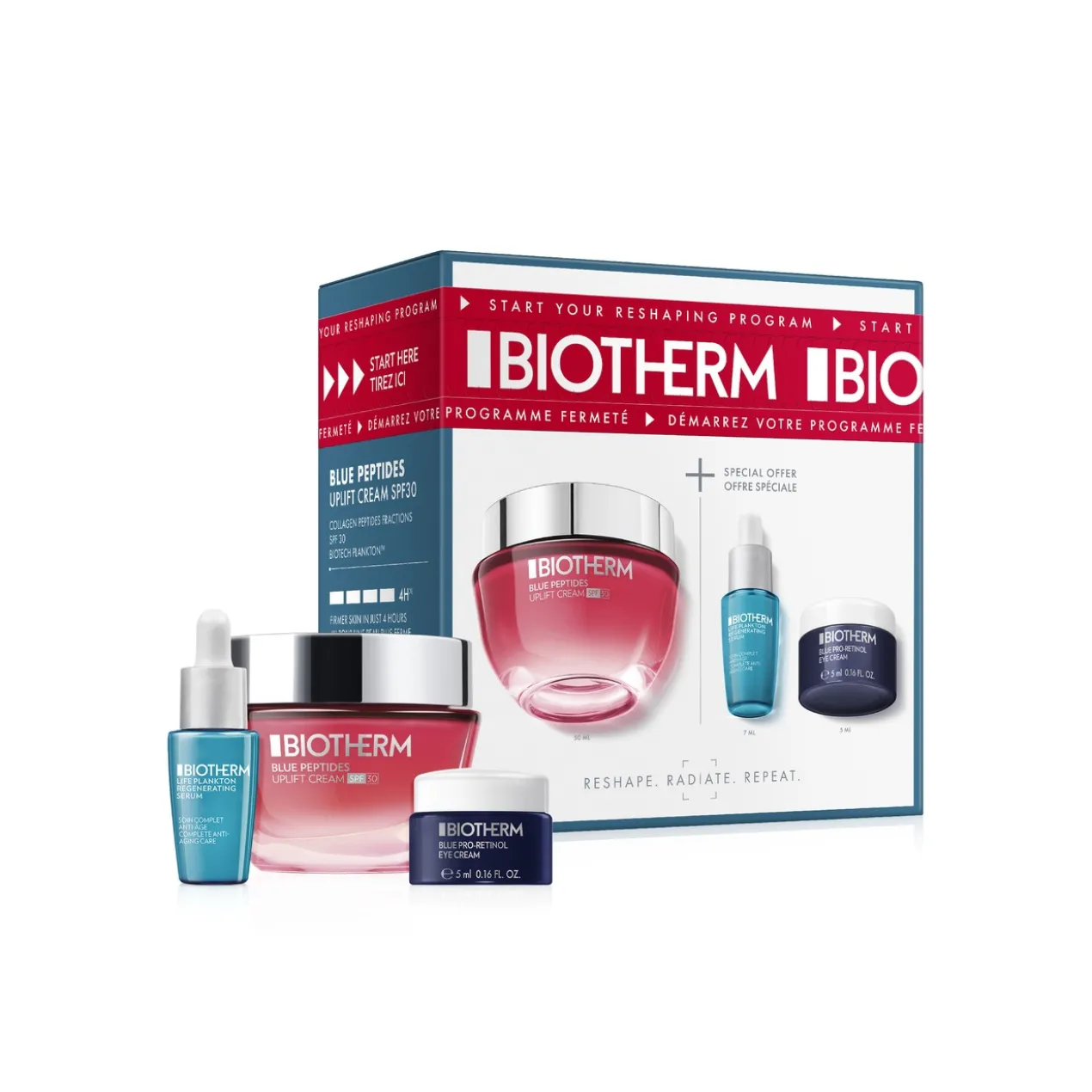 Set Blue Peptides & Life Plankton Soin de la Peau