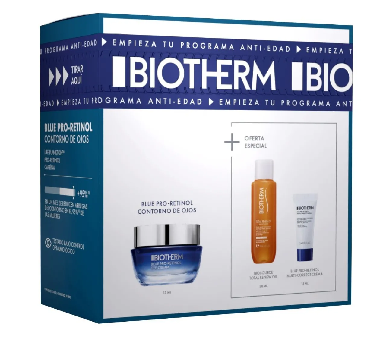 Set Blue Pro-Rétinol Soin Contour des Yeux