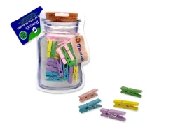 Set Bocal Zip Pinces en Bois