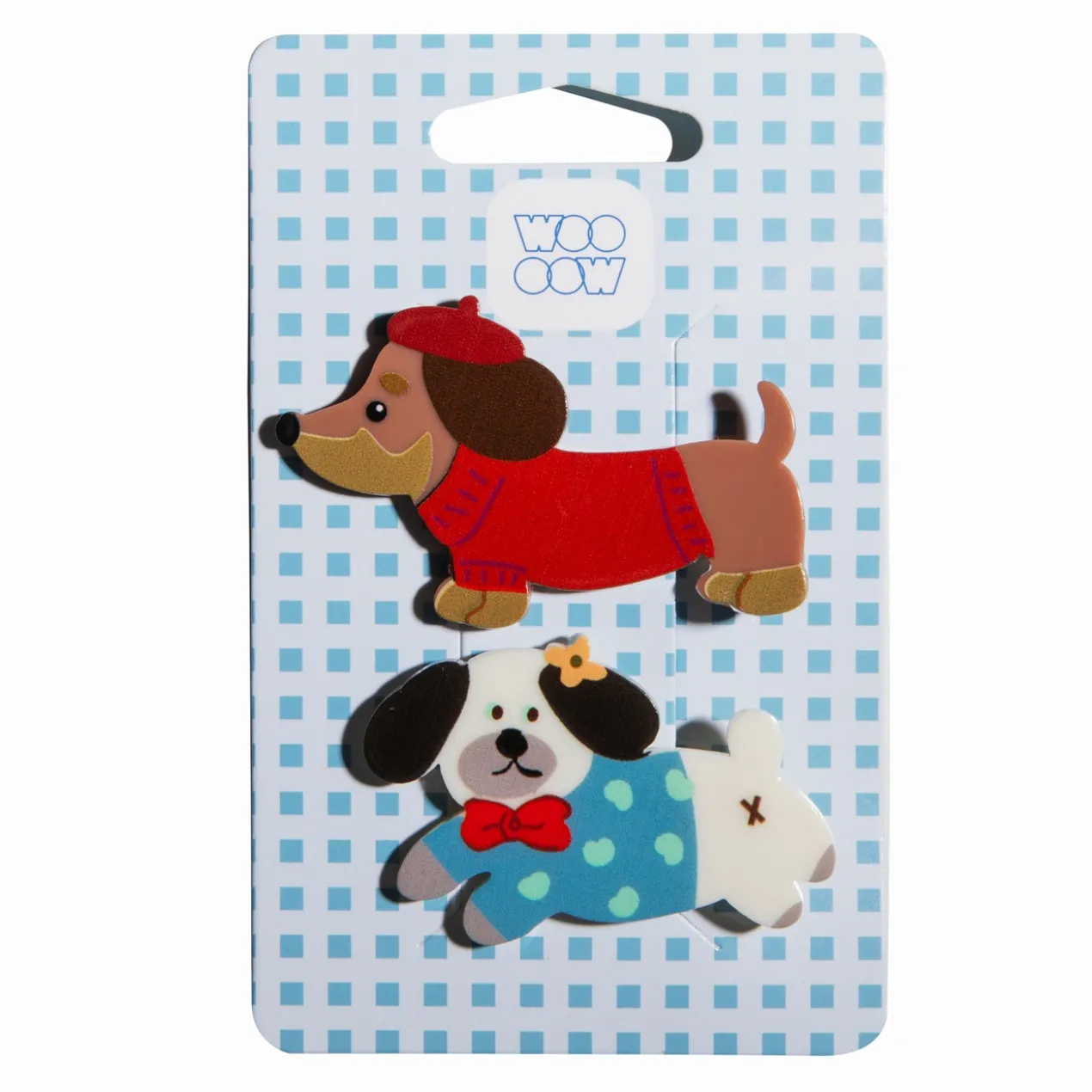 Set 2 Clips Perrito Doggy Fun