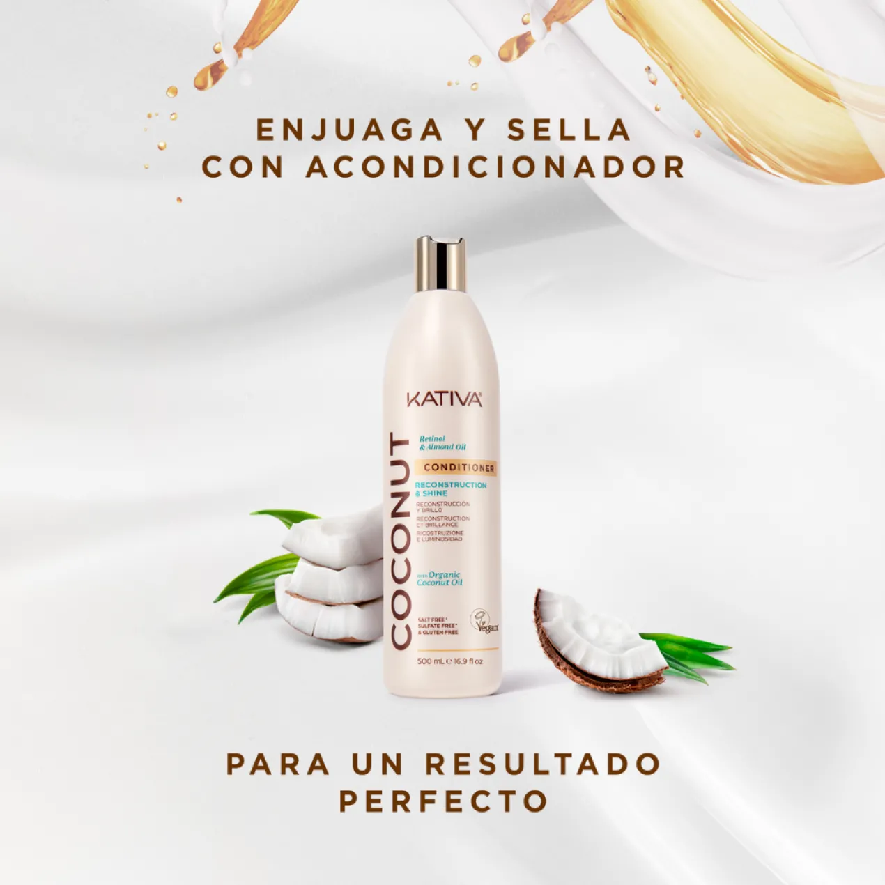 Set Coconut & Argan Oil Hair Cocktail Nutri-Reconstruction