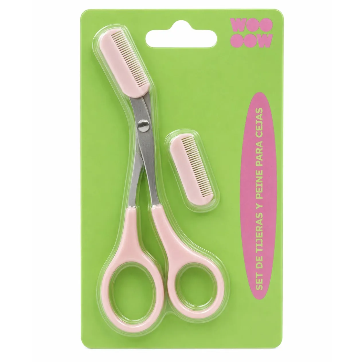 Set de Ciseaux et Peigne pour Sourcils