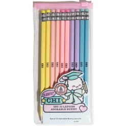 Set de 10 Crayons Adorable Bunny
