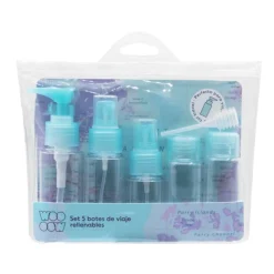 Set de 5 Flacons de Voyage