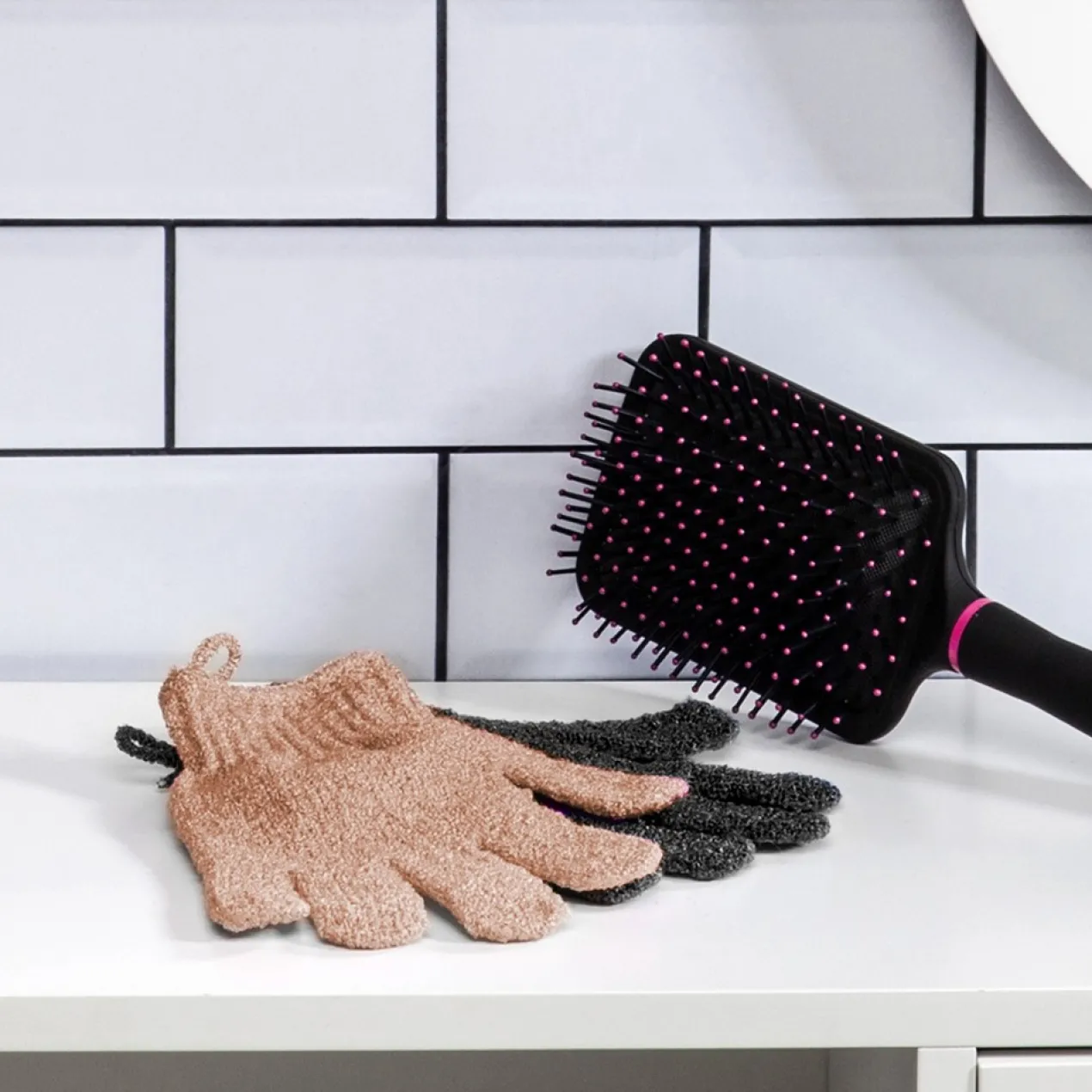 Set de 2 Gants Exfoliants