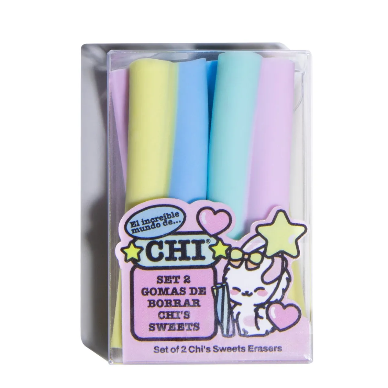 Set de 2 Gommes Chi's Sweets