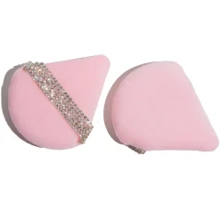 Set de 2 Houppettes de Maquillage Glam