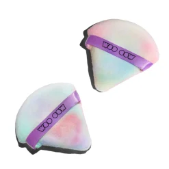 Set de 2 Houppettes Maquillage Tie Dye
