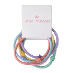 Set de 6 élastiques pastel étoile Little Princess