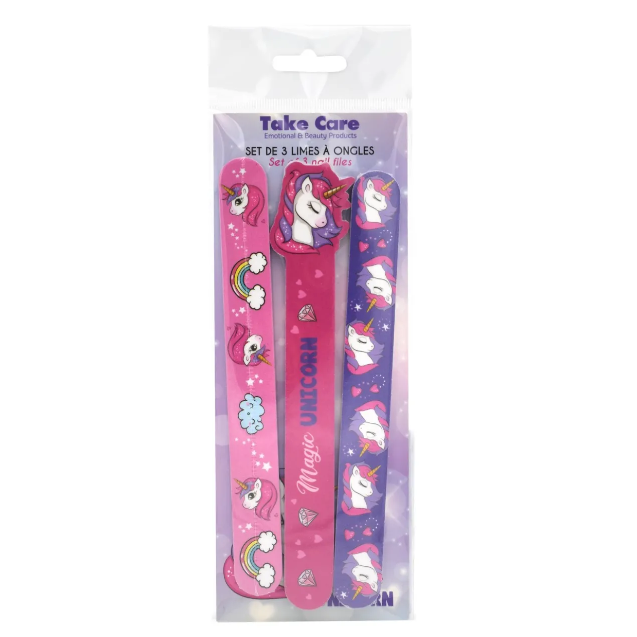 Set de Limes à Ongles Licorne